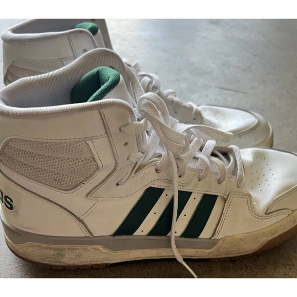 Adidas Neo Entrap Mid 'White Collegiate Green' II Shoes Men's Size 12 EG4308 - Picture 14 of 15